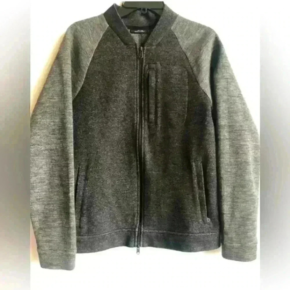 NEW! Marc Anthony Two-Tone Mock Neck Bomber. - Picture 1 of 6